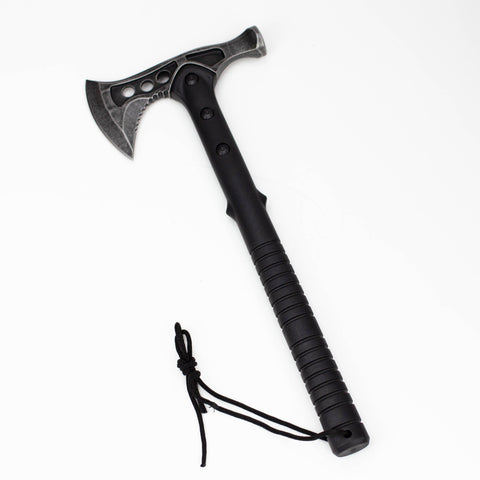 15"  Stonewash Blade Hunting Axe with Sheath Outdoor  Camping Axe [9570]_0