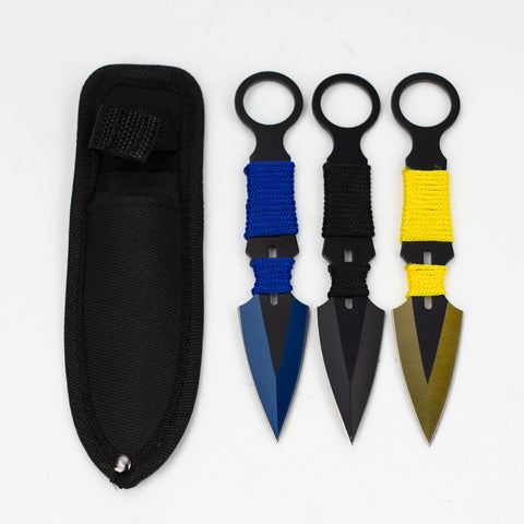 3pc Throwing Knife Set with Sheath [T00501-2]_0
