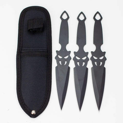 7.5″ Throwing Knife with Sheath 3PC SET [T005192]_0