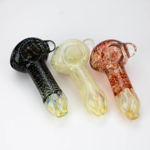 4 inch Gold Fumed Hand Pipe [GXY022]_0