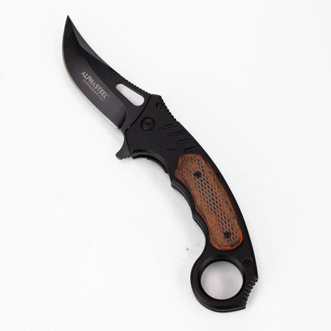 ALPHASTEEL | 8.5" Folding pocket knife [FA25]_0