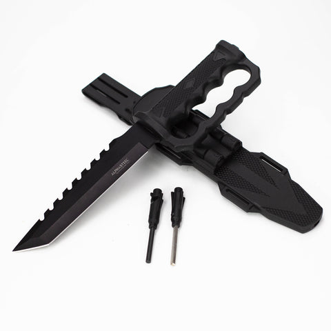 ALPHASTEEL | 11.5″ Tactical Hunting Knife [2628A]_0